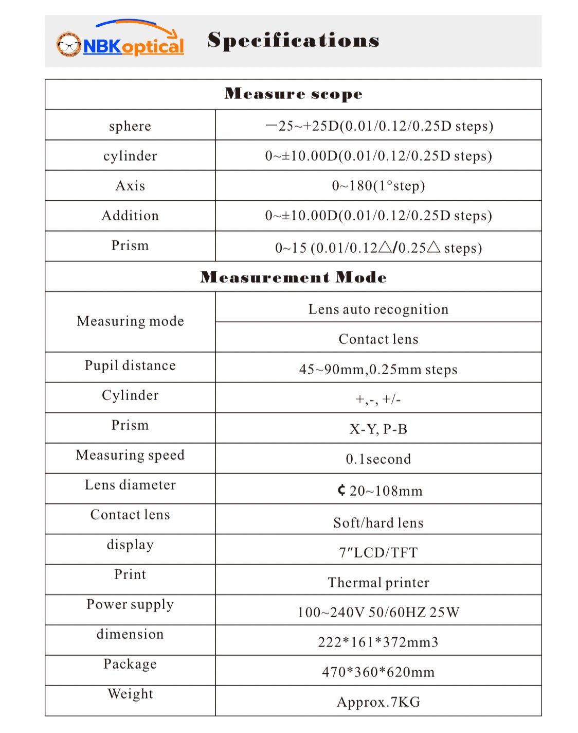 เครื่องเช็คเลนส์ออโต้ JD2600 D Print + UV ++