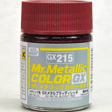 MR.HOBBY GX-215 METALIC METAL BLOODY RED