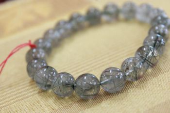 ไหมเขียว ( Green Rutile Quartz )