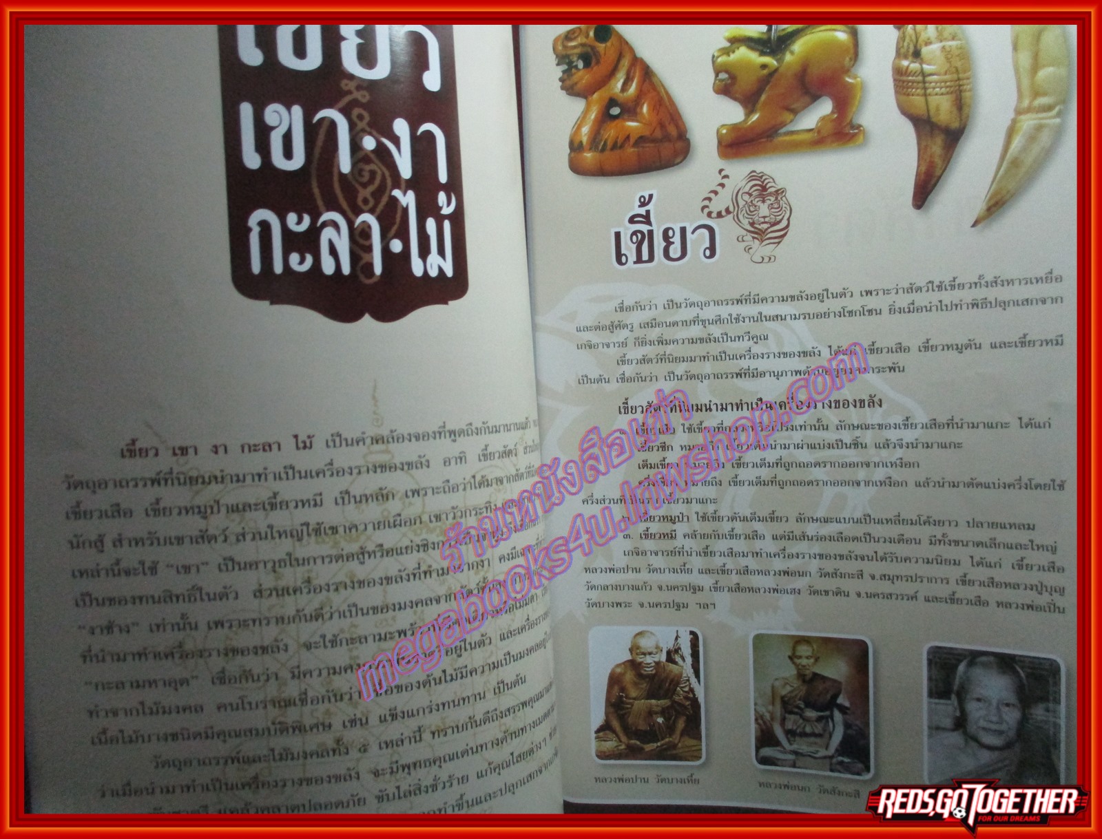 นิตยสารพระ สุดยอดเครื่องรางของขลัง 5 ชนิด เขี้ยว เขา งา กะลา ไม้ โดย ชัชเวทย์