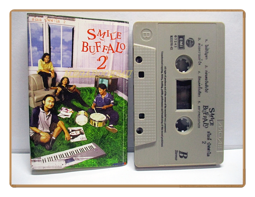 ขายเทปเพลงเก่า สไมล์ บัฟฟาโล อัลบั้ม SMILE BUFFALO 2