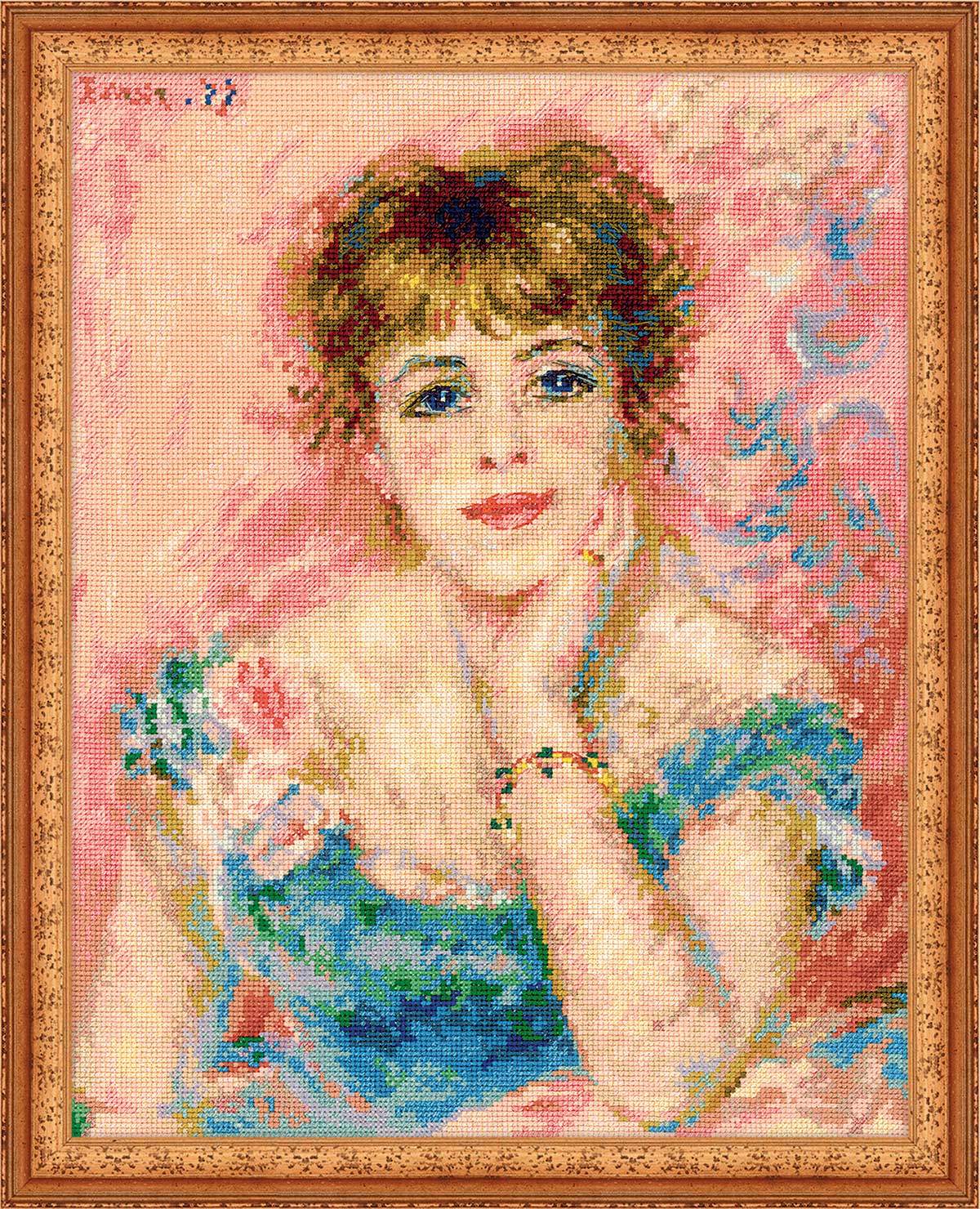 Riolis Portrait of Jeanne Samary