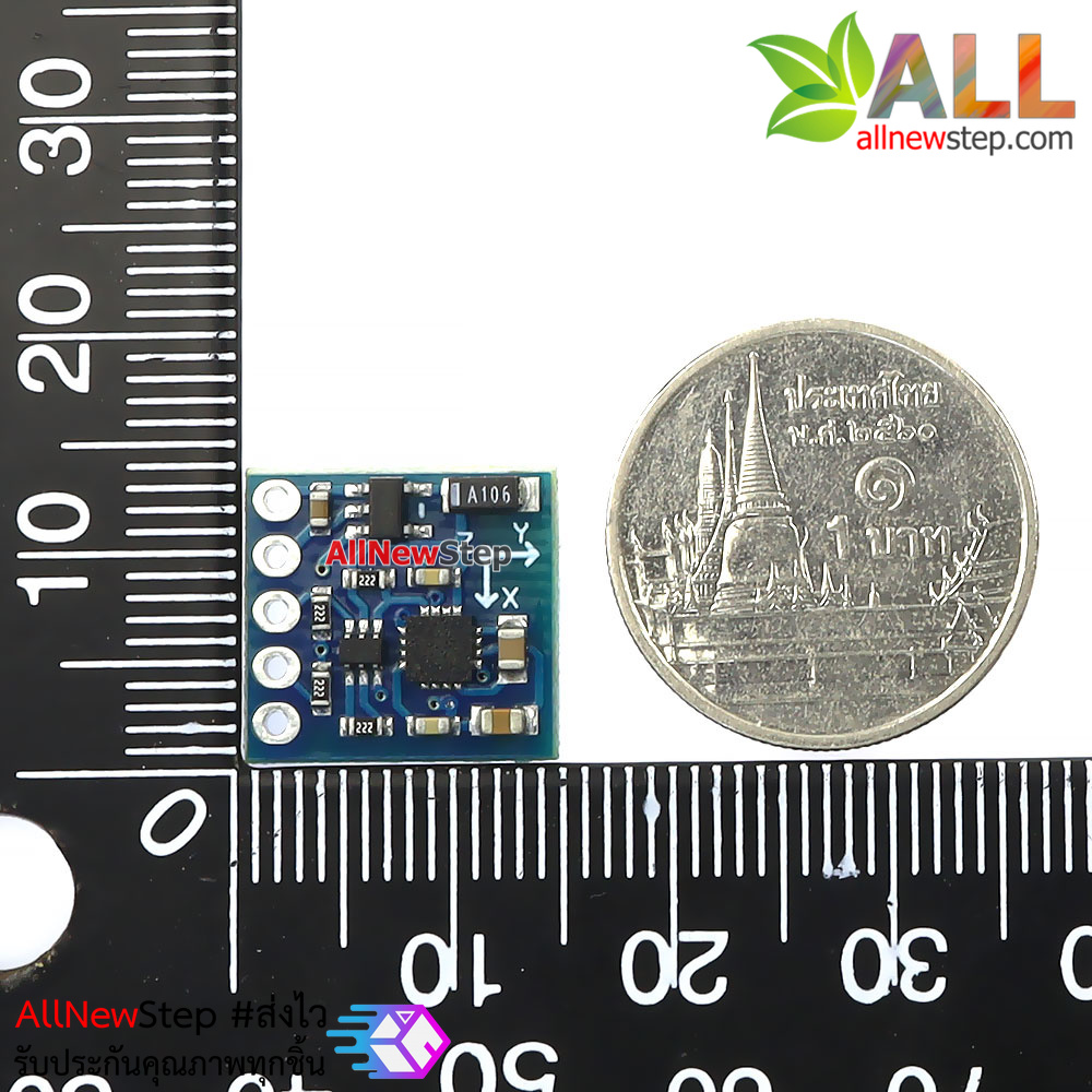 โมดูล GY-271 QMC5883L/HMC5883L โมดูลเซ็นเซอร์เข็มทิศ 3 แกน สำหรับ Arduino ESP32 ESP8266