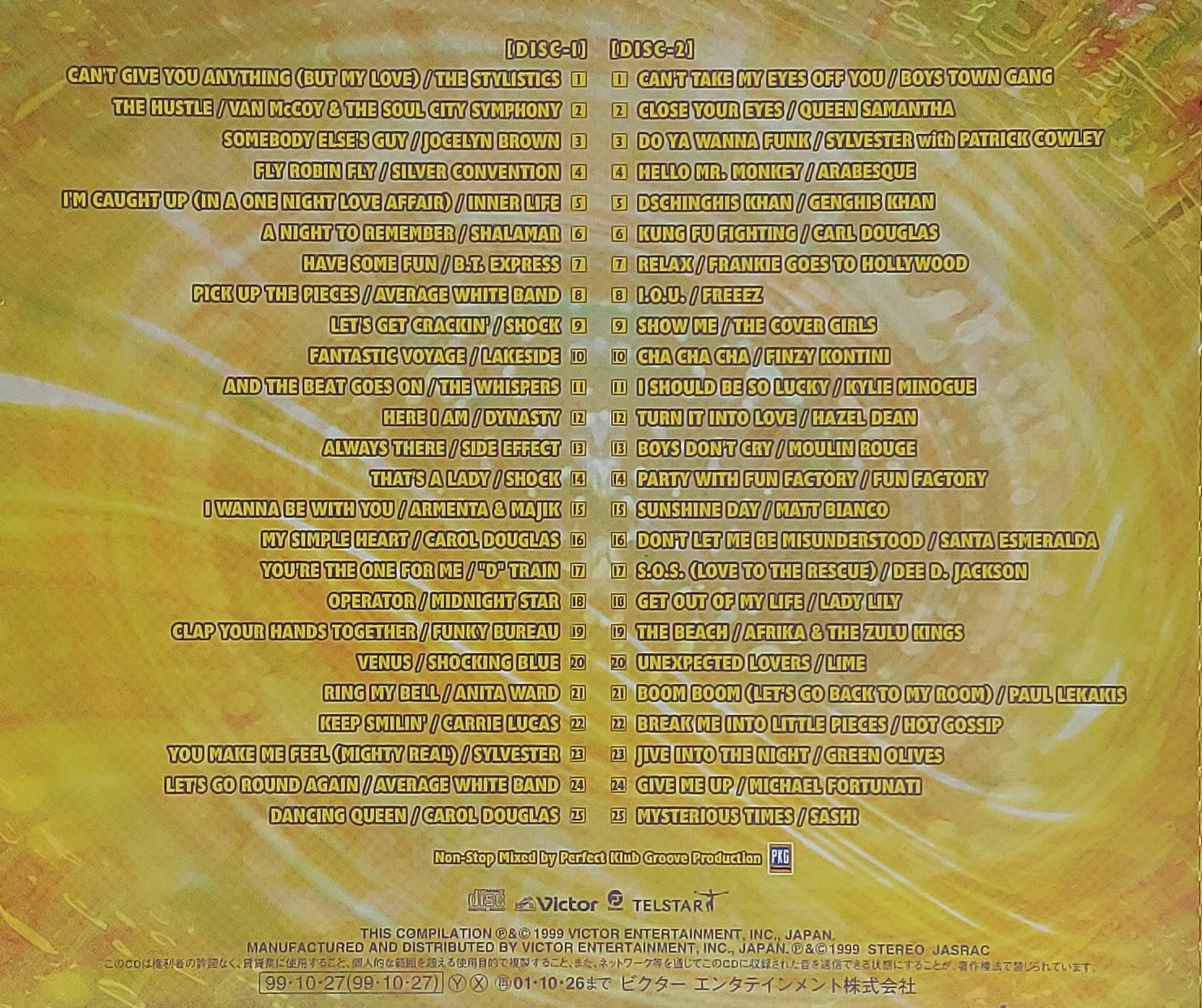 Used CD,Dance Panic Hits of the 20th Century Non-Stop Mega Mix (B)(2CD)(Various Artists)(1999)(Japan)