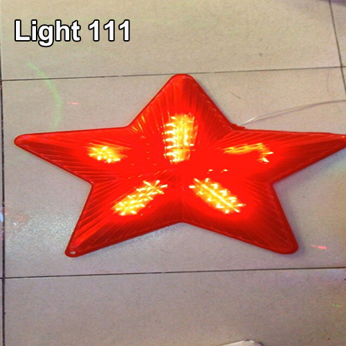 ไฟประดับ ไฟดาวใหญ่ สีแดง cl-021