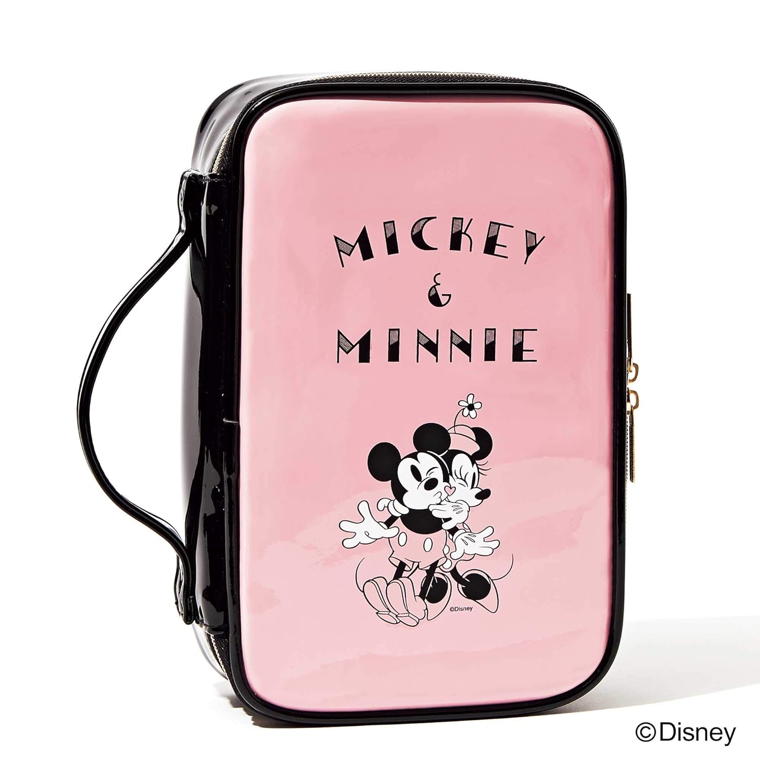 Micky&Minnie กระเป๋าใส่เครื่องสำอางมิกกี้และมินนี่จากดิสนีย์สุดน่ารัก! (มีกล่อง)