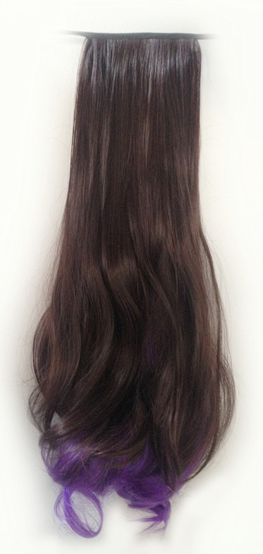 K302 หางม้า เเบบผูก ชั้นด้านในจะเป็นสีม่วง