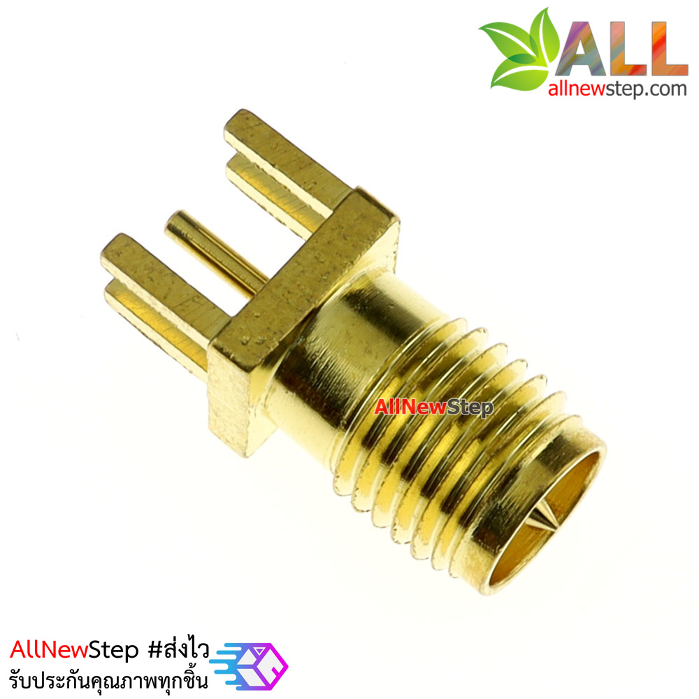 Edge Mount PCB Board Receptacle RP SMA Jack Connector Adapter ตัวผู้