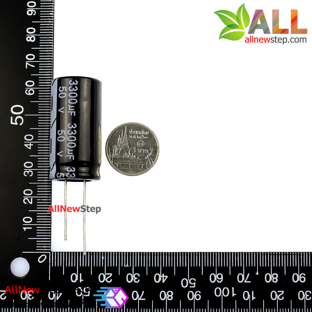 ตัวเก็บประจุ 3300uf 50V capacitor 50V 3300UF electrolytic capacitor