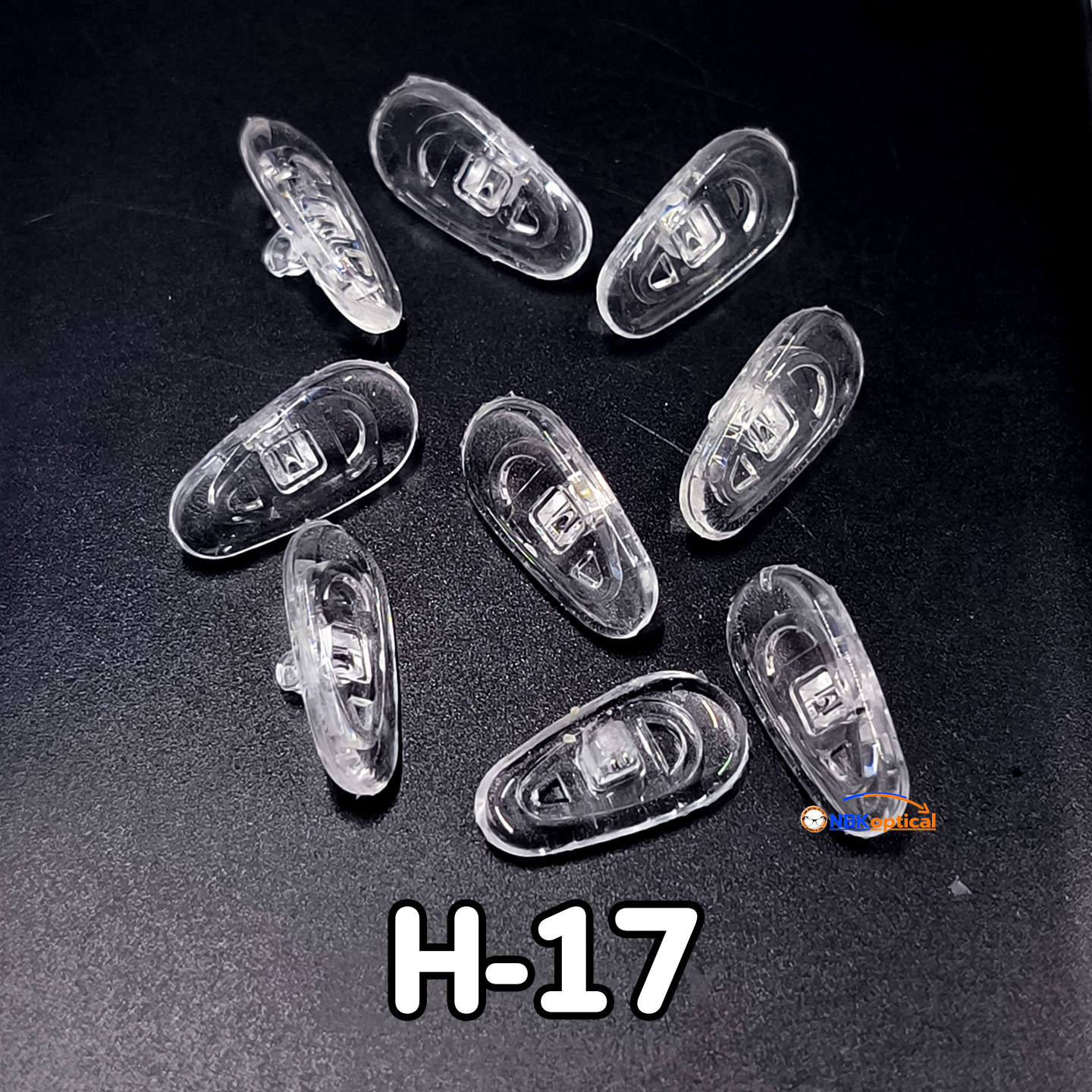 แป้นจมูกซิลิโคน H-17 (ขาย 50 คู่)