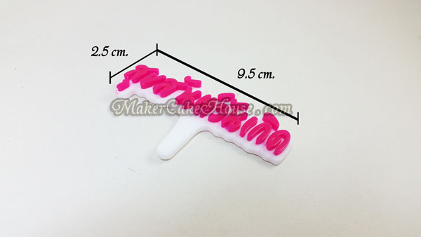 เทียนอวยพรวันเกิด "สุขสันต์วันเกิด"