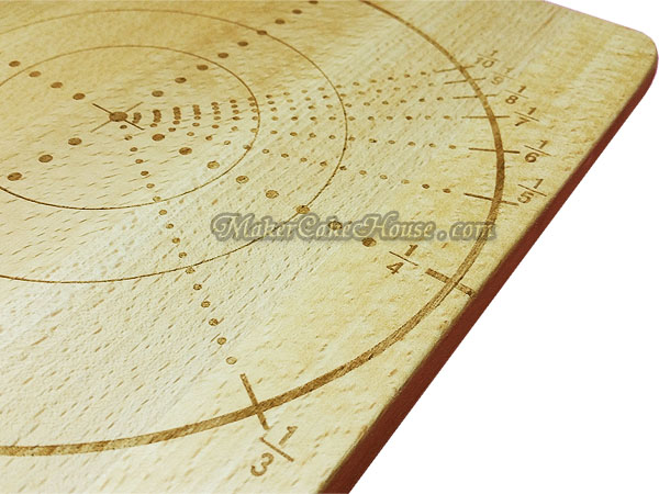 กระดานไม้นวดแป้ง / เขียงรองตัดแบ่งเค้ก