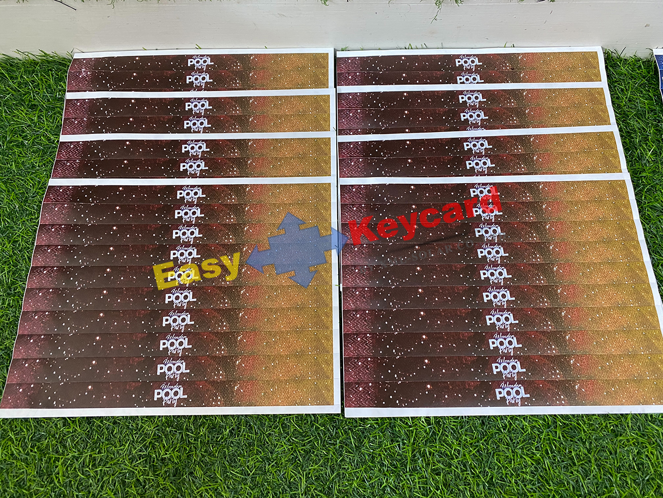 สายรัดข้อมือกระดาษกันน้ำ (สั่งผลิต)