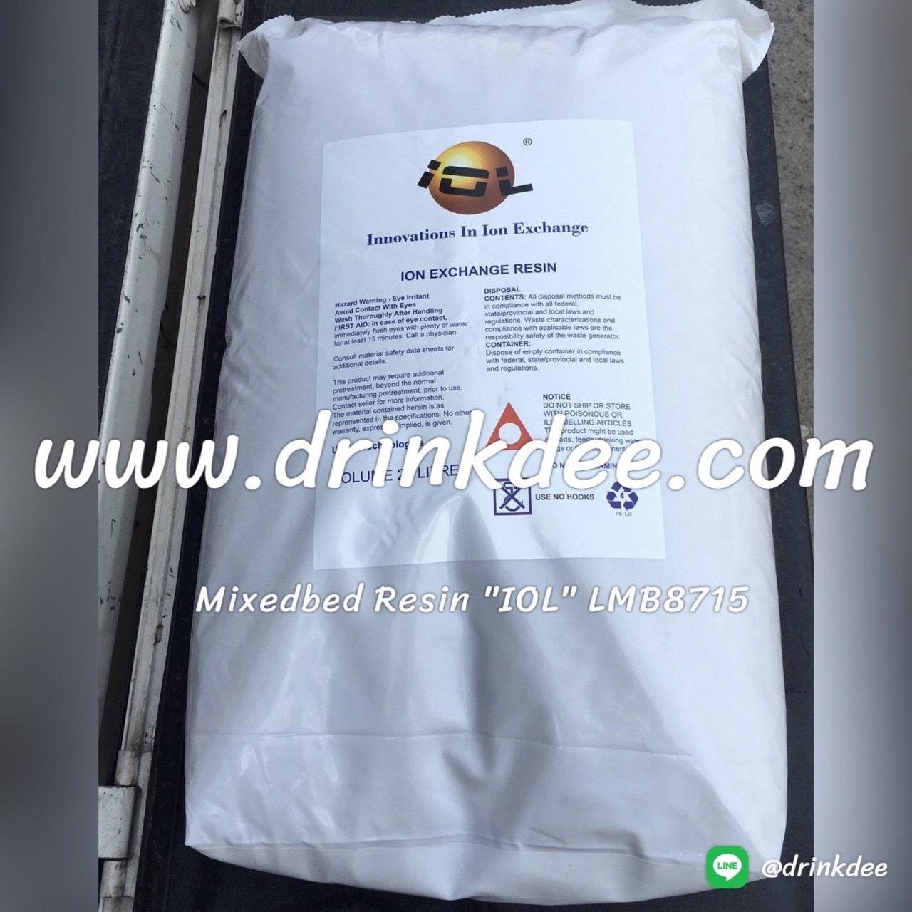 Mixedbed resin "IOL" LMB8715