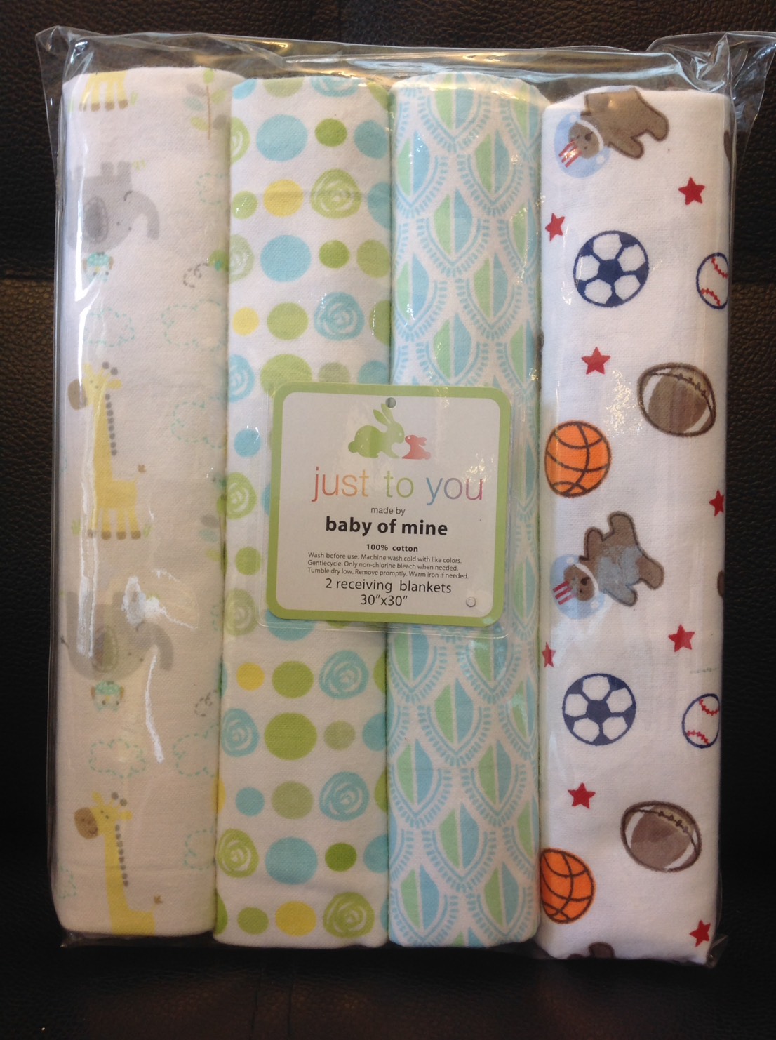 ผ้าอ้อม อเนกประสงค์ Carter's/kolaco baby ขนาด (102cm*76cm)