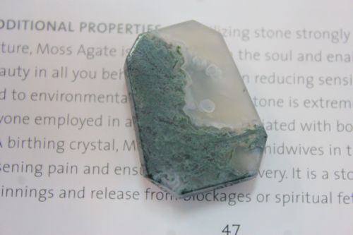 จี้มอสอาเกต ( Moss agate Pendant )