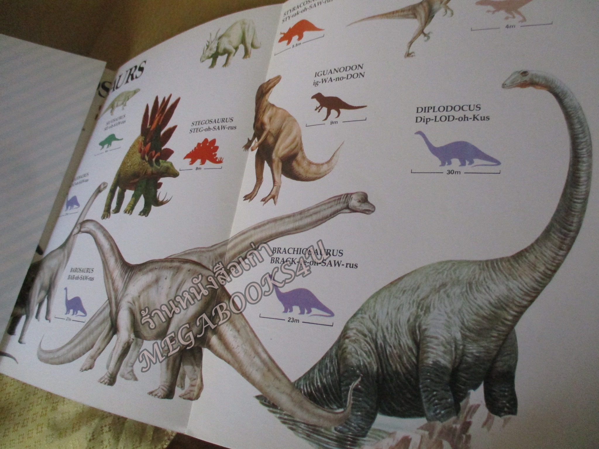 หนังสือส่งเสริมภาษาอังกฤษ THE AGE OF DINOSAURS