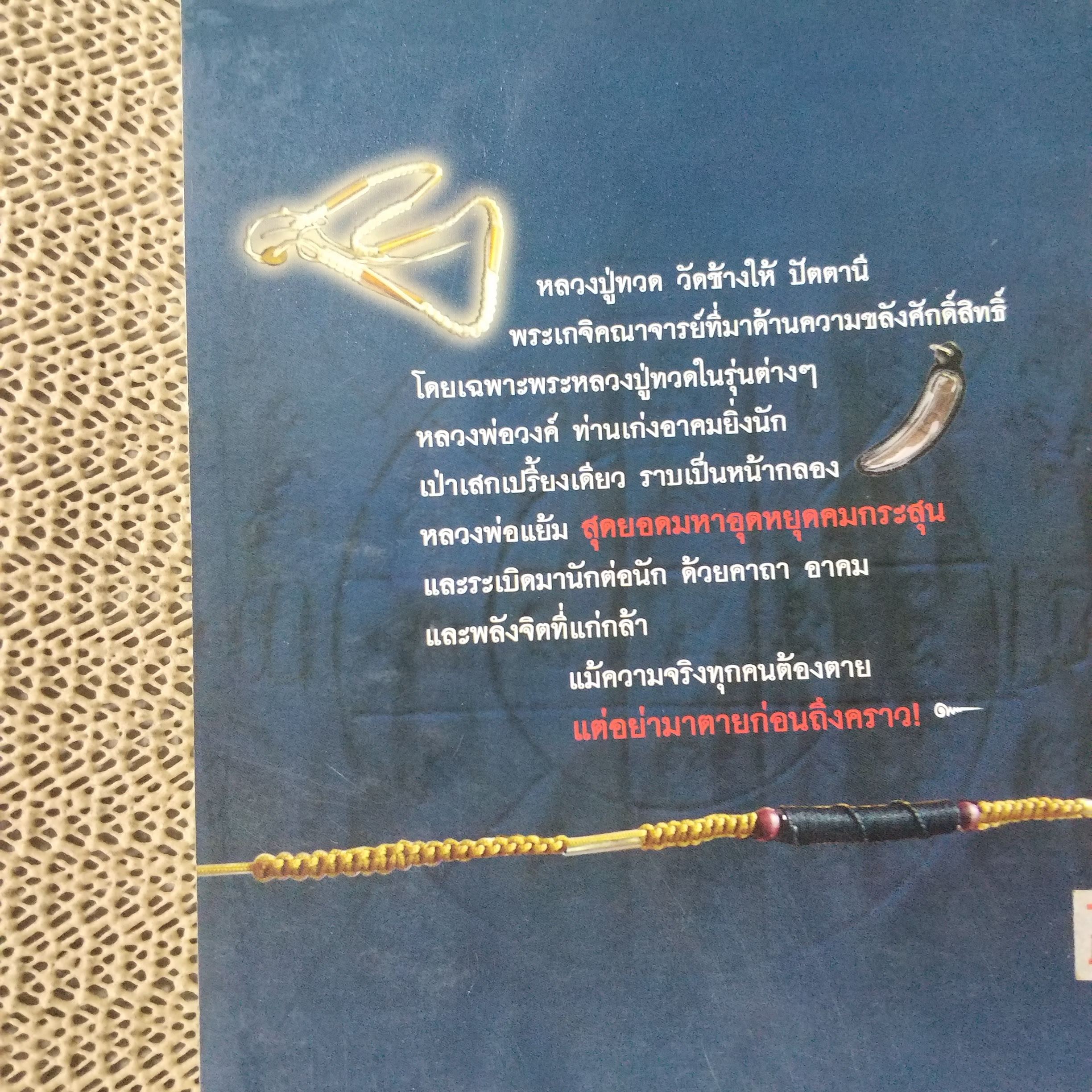 มีไว้กันตาย /สุรศิลป์ ตัณตยกุล / สภาพดี 90 %