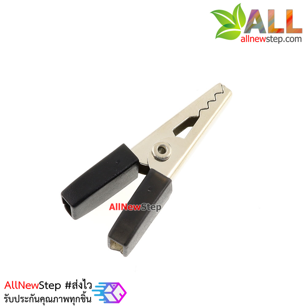 ที่คีบสายไฟ คลิปหนีบสายไฟ สีดำ