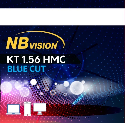NBvision Lens 1.56 SV HMC Photochromic Grey Blue Cut