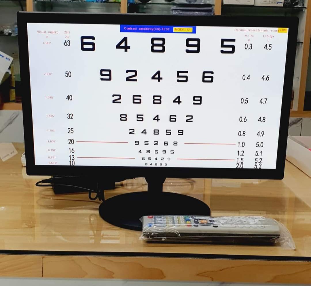 จอ LED Visual Auto Charts 19” จอวัดสายตาระบบดิจิตอล (เวอร์ชั่น1)