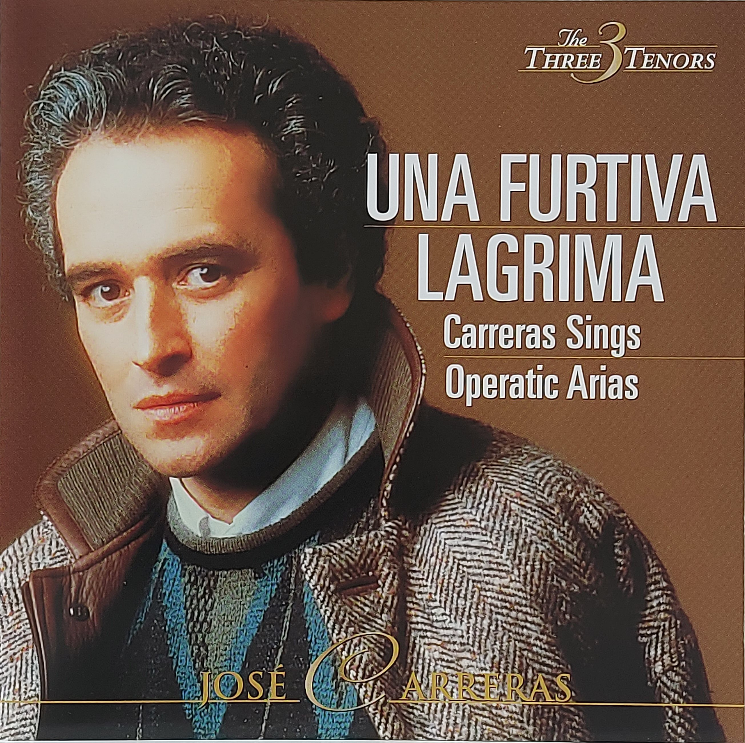 CD,Jose Carreras - Una Furtiva Lagrima Carreras Sings Operatic Arias (The Three Tenors)(Classical)(1996(Japan)