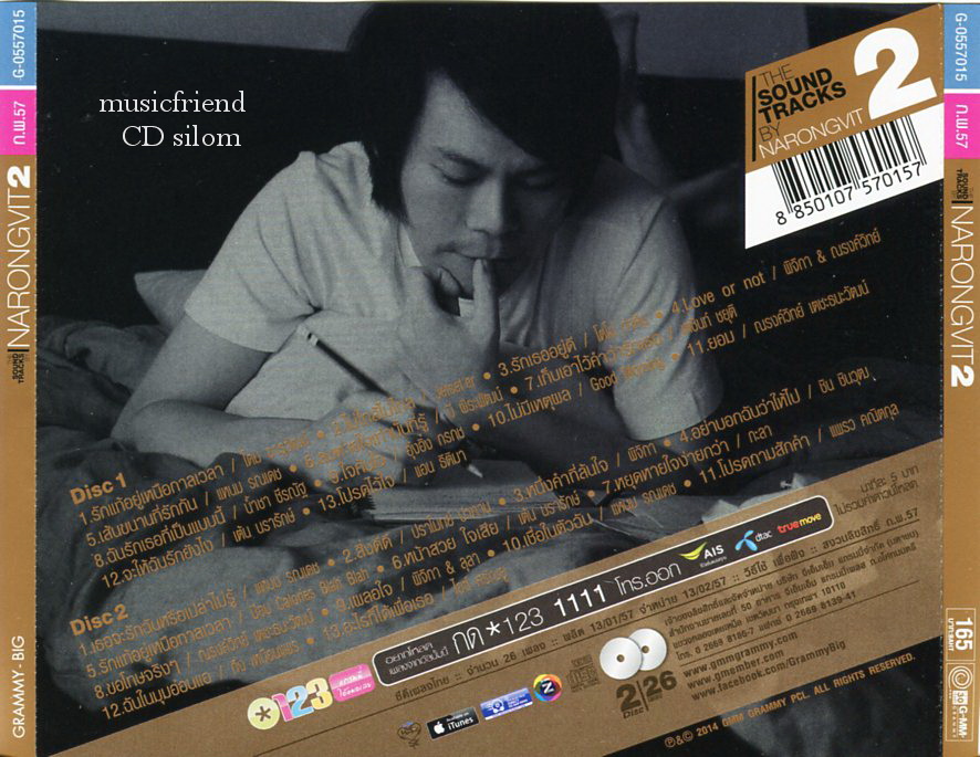The sound Tracks 2 By Narongvit ณรงค์วิทย์