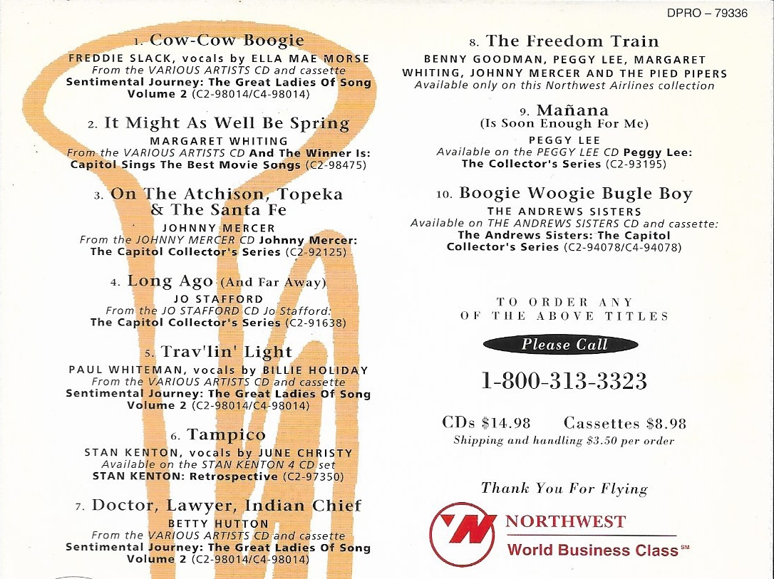 Used CD,World Business Class Music Of The Swing Years (B)(Jazz)(Various Artists)(1994)