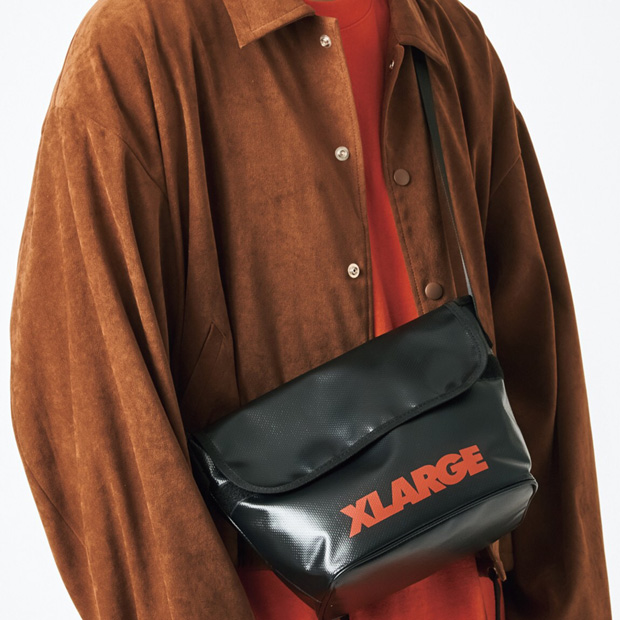 พร้อมส่ง XLARGE กระเป๋าสะพายไหล่ ผ้าใบกันน้ำ