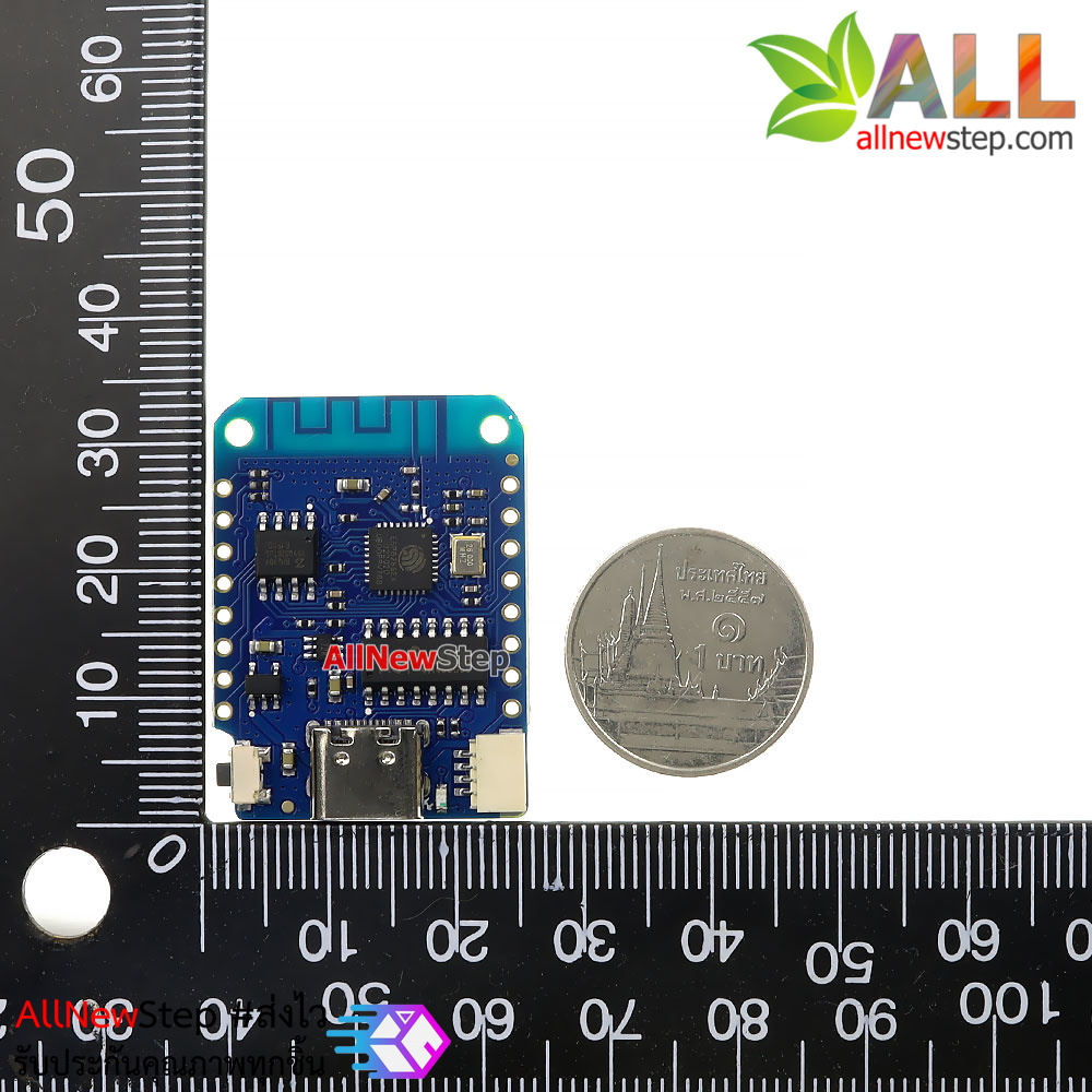 ESP8266 Wemos D1 mini V4.0 arduino WIFI IoT development board ESP8266 หัวต่อ USB TYPE-C