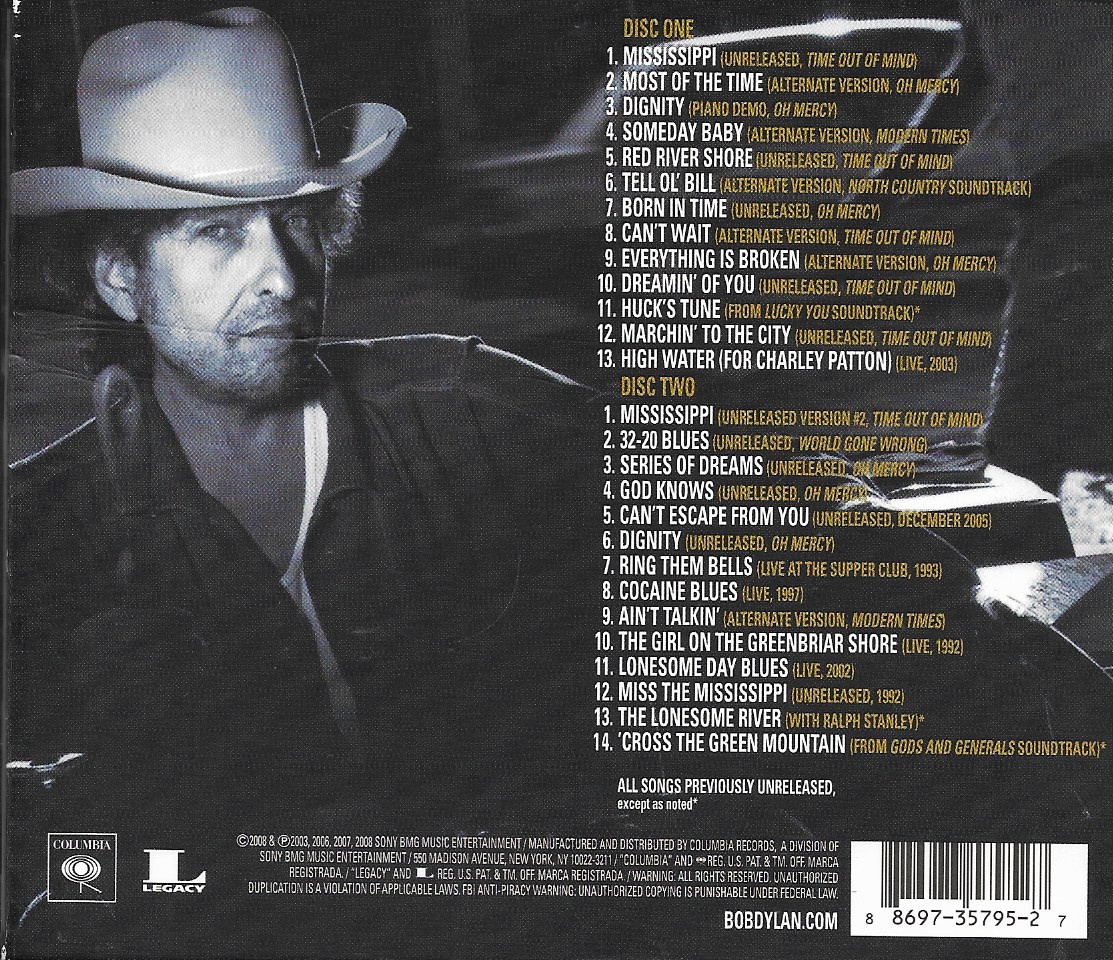 CD,Bob Dylan - The Bootleg Series Vol. 8 Tell Tale Signs Rare and Unreleased 1989–2006(2CD)(2008)