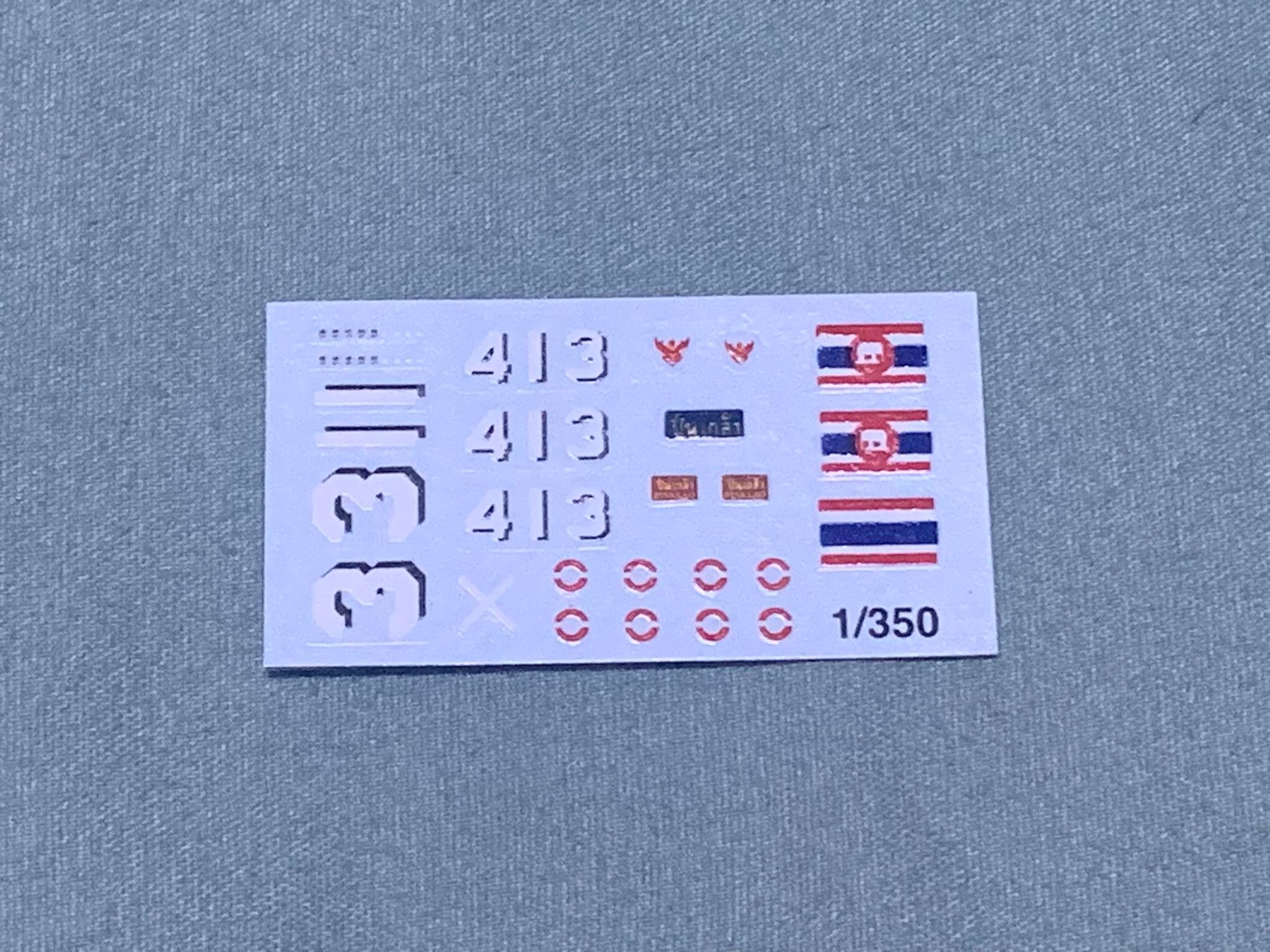 DECAL 1/350 เรือหลวงปิ่นเกล้า