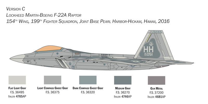 1/48 F-22 A Raptor