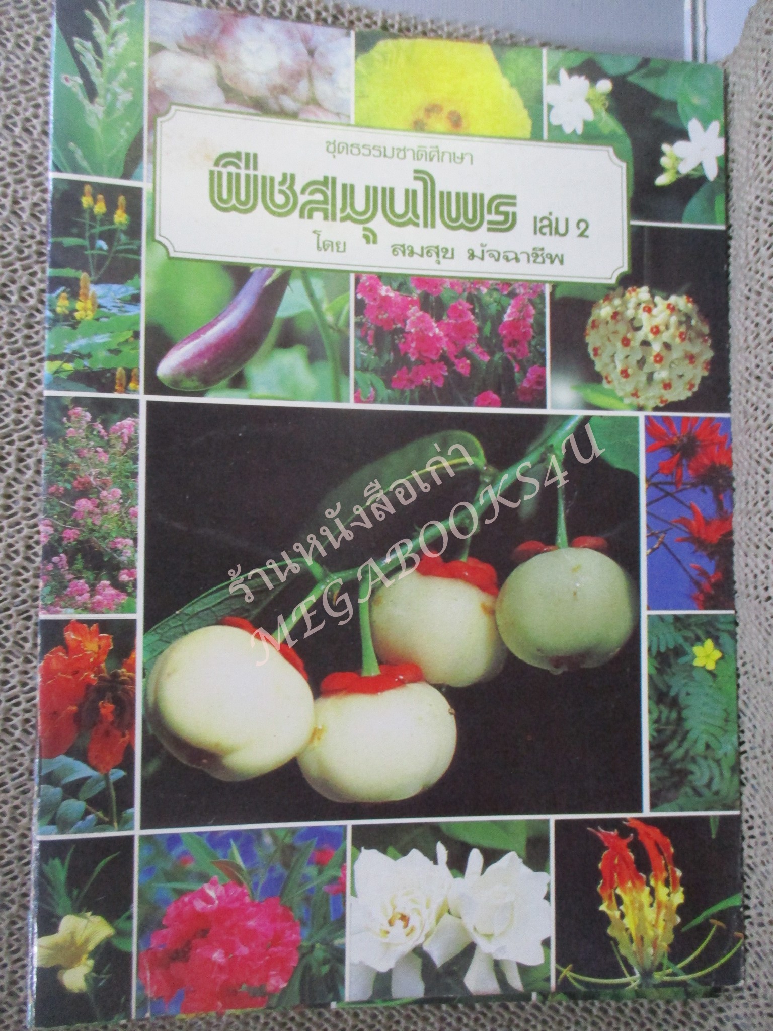 ธรรมชาติศึกษาชุด พืชสมุนไพร เล่ม 1-4 / พืชมีพิษ 1 เล่ม ทั้งหมด 5 เล่ม - สมสุข มัจฉาชีพ
