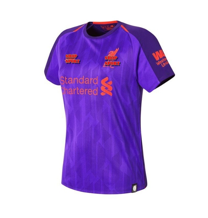 เสื้อบอลหญิงลิเวอร์พูลเยือน2018-2019