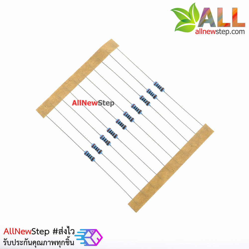 ตัวต้านทาน 1.2 K 1/4W Metal film 1.2k 1% จำนวน 10 ชิ้น