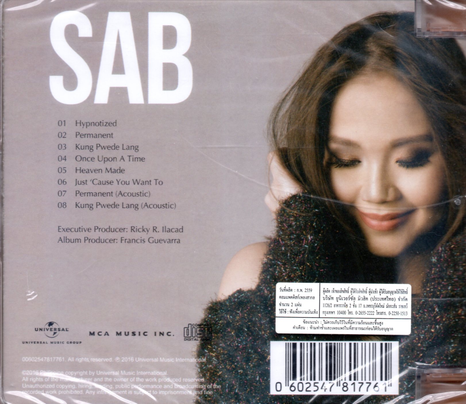 CD,Sabrina - Sab (2016)(Thai)