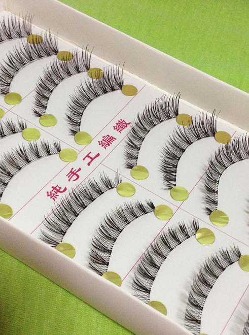 MC-01 ขนตาเอ็นใส(ขายปลีก)เเพ็คละ 10 คู่