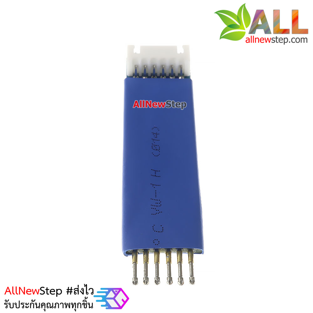 หัวต่อ TEST PIN 2.54mm 6 ขา test pin 6p spring supports Arduino ESP8266 STM32 STM8 MCU