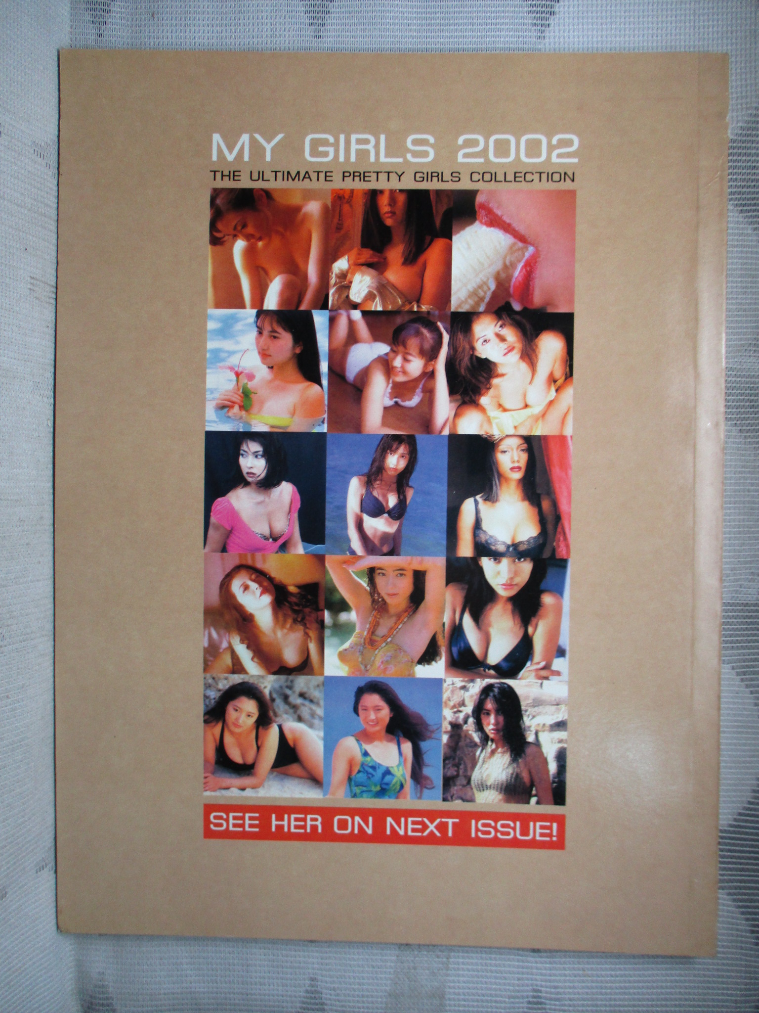 SEXY PHOTO ALBUM SPECIAL BY JAPAN MODEL MY GIRLS 2002