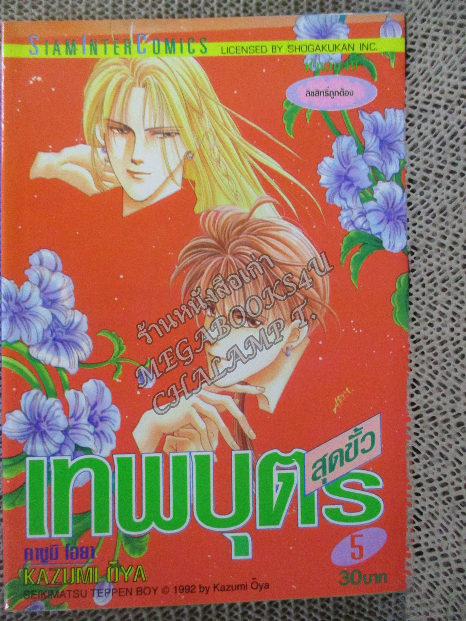 เทพบุตรสุดขั้ว / KAZUMI OYA / ครบชุด 5 เล่มจบ สนพ.สยามฯ