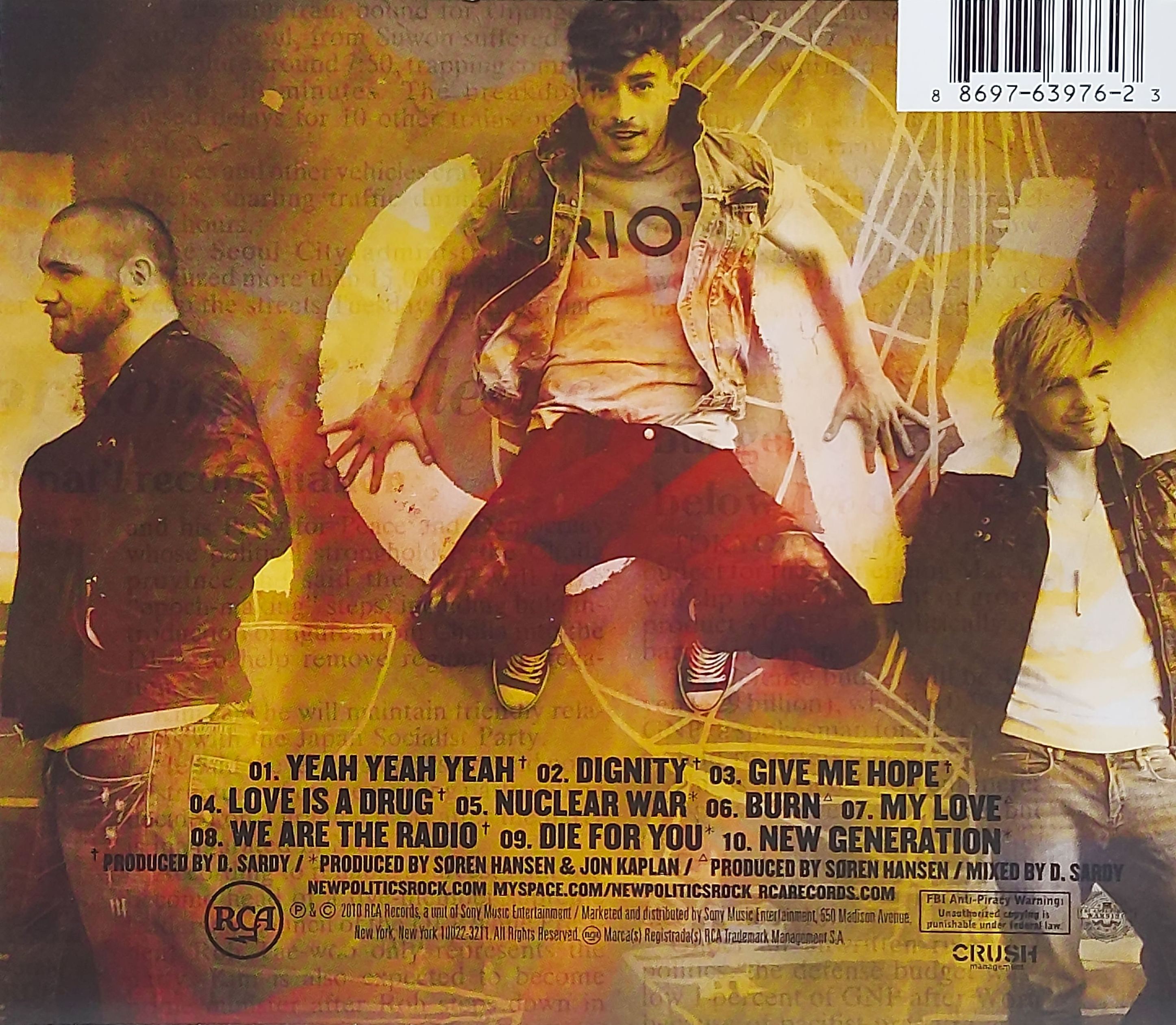Used CD,New Politics - New Politics (B)(2010)