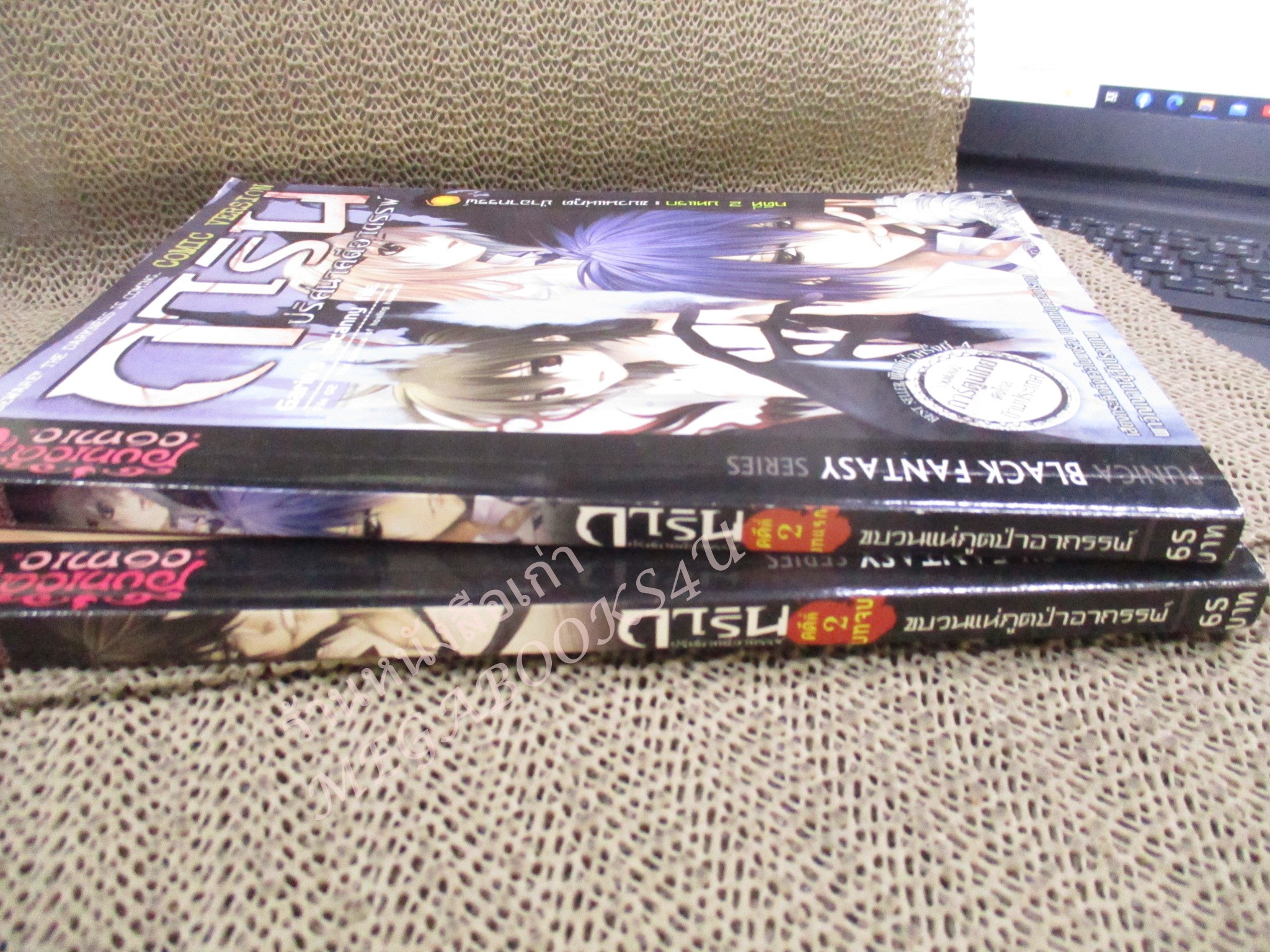 การ์ตูน การิน ปริศนาคดีอาถรรพ์ ภาค คดีที่2 ขบวนแห่ภูต ป่าอาถรรพ์ (ภาคแรก+ภาคจบ รวม2เล่ม) / อัยย์ / Punica /