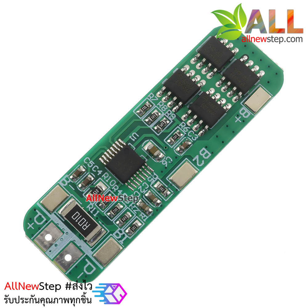 โมดูลชาร์จถ่าน Lithium 18650 จำนวน 3ก้อน 3S 10A 12V Lithium battery Charger Protection Board Module for 18650