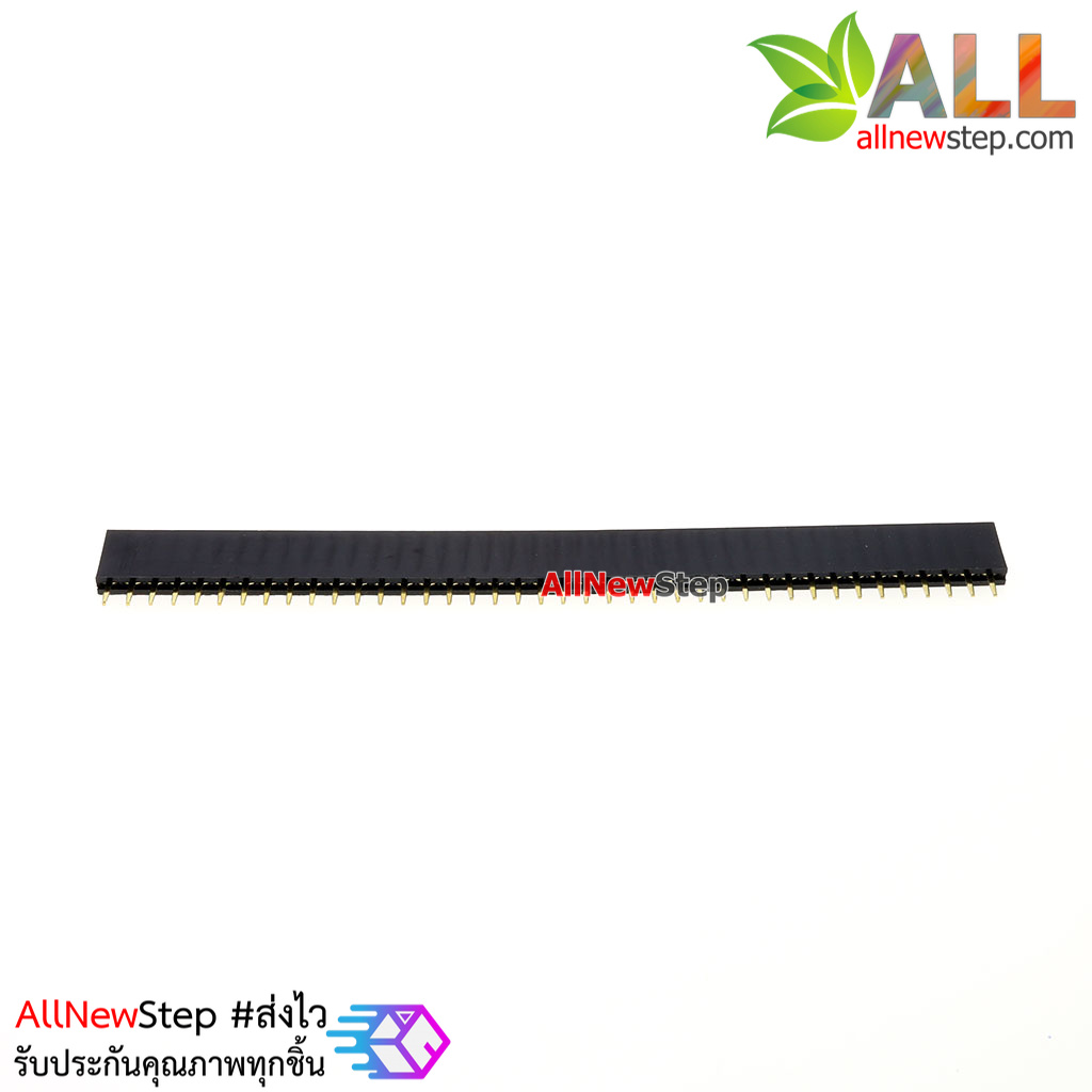 1x40 Pin 2.54mm Pin Square Female Pin Header Connector