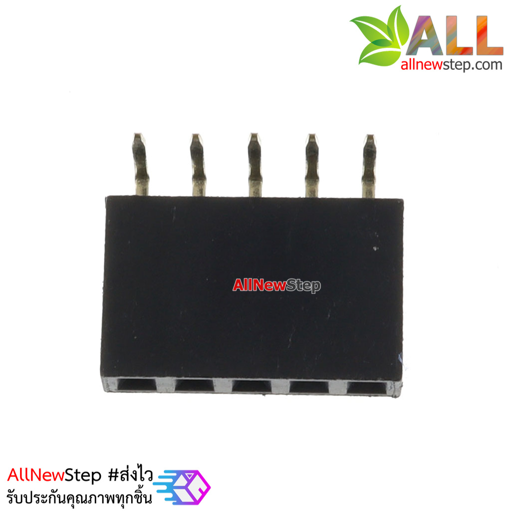 1x5 Pin 2.54mm Pin 90 degree Female Pin Header Connector