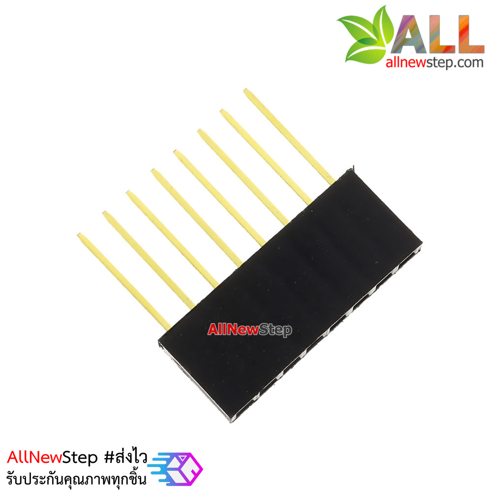 Stackable Header for arduino 1x8 2.54MM 8Pin 10MM Long Needle Female Pin Header Strip Stackable Headar
