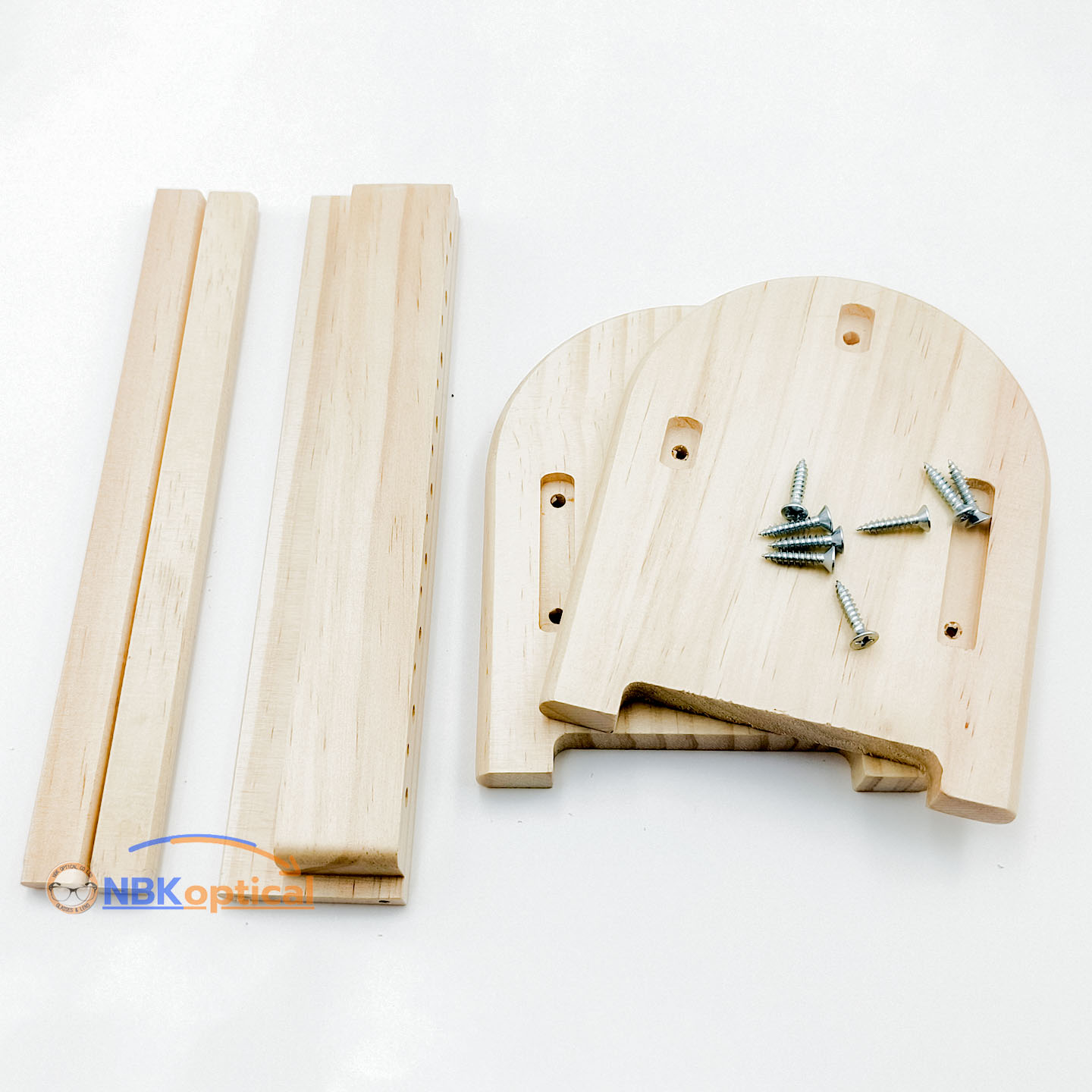 ชั้นวางคีมเครื่องมือแว่นตา(แบบไม้)