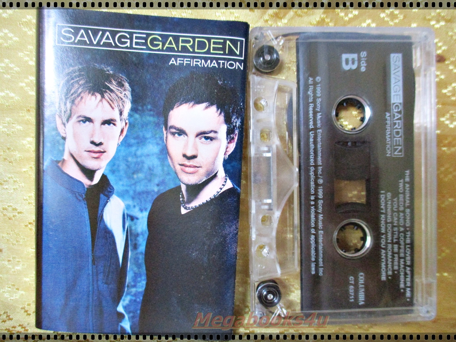 เทปเพลงสากล SAVAGE GARDEN อัลบั้ม AFFIRMATION