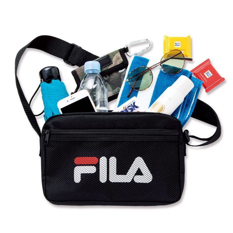 FILA 2018 Special Book กระเป๋าสะพาย กระเป๋าคาดอก มีช่องซิบด้านหน้า พร้อมสายปรับได้